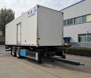 Yujima  YJM9180XXY Box type center axle trailer