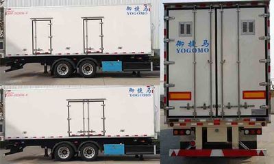 Yujima  YJM9180XXY Box type center axle trailer