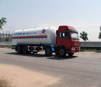 Huida brand automobiles YHD5310AGDY Low temperature liquid transport vehicle