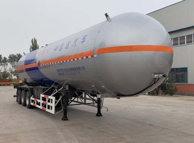 Yongkang CXY9400GYQSemi trailer for liquefied gas transportation