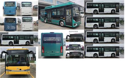 Jinlong  XMQ6850AGBEVL22 Pure electric city buses