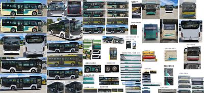 Jinlong  XMQ6850AGBEVL22 Pure electric city buses