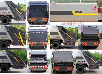 Kaili Feng  KLF5250ZYSDF6 Compressed garbage truck