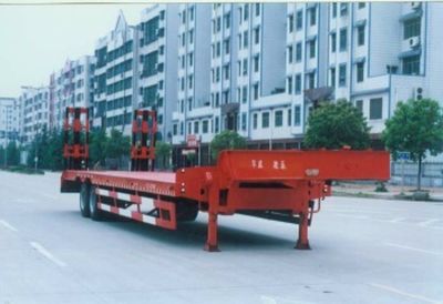 Hua Wei Chi Le SGZ9250TDPLow flatbed semi-trailer