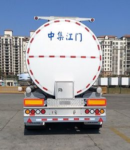 CIMC ZJV9403GSYJM Aluminum alloy edible oil transportation semi-trailer