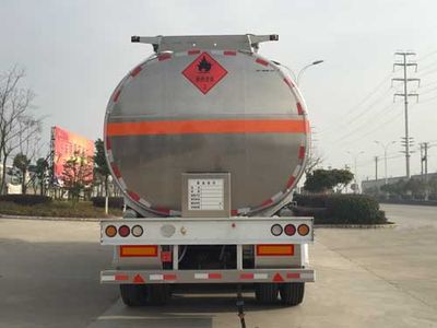 Chufei  CLQ9402GYYBA Aluminum alloy oil transport semi-trailer