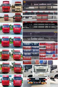 Jianghuai brand automobiles HFC5180CCYB90K1E2S Grate type transport vehicle