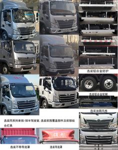 Foton  BJ5043XXY8JDA02 Box transport vehicle