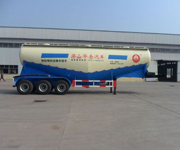 Huayue Xing brand automobiles FNZ9400GFL Medium density powder material transportation semi-trailer