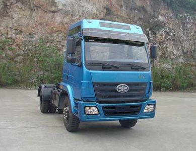 Jiefang Automobile CA4150PK2E3A95 Flat head semi-trailer tractor