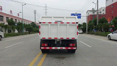 Huatong brand automobiles HCQ5046ZDJKM5 Compressed docking garbage truck