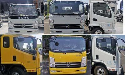 Huatong brand automobiles HCQ5046ZDJKM5 Compressed docking garbage truck