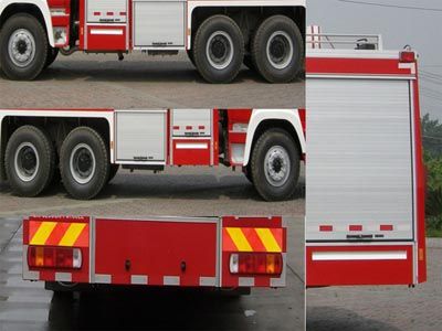 Chuanxiao brand automobiles SXF5250GXFPM100ZZ Foam fire truck