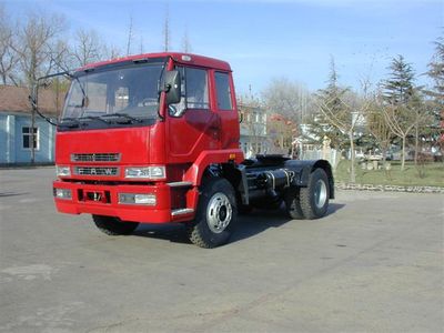 Jiefang Automobile CA4141P2K15 Flat head diesel semi-trailer tractor