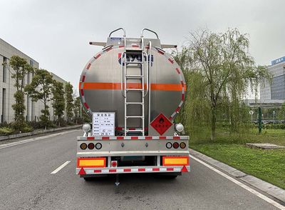 Yunli  LG9353GYYA Aluminum alloy oil transport semi-trailer