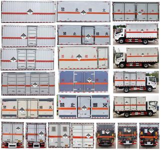 Dali  DLQ5040XZWCA6 Miscellaneous dangerous goods box transport vehicle