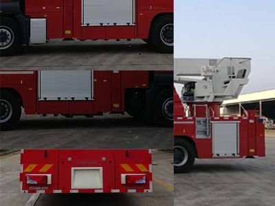 Zhonglian Automobile ZLF5321JXFJP32 Lifting and spraying fire trucks