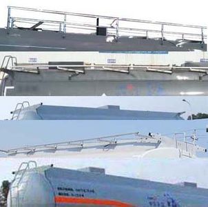 Huajun  ZCZ9404GYYHJG Aluminum alloy oil transport semi-trailer