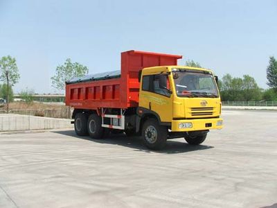 Jiefang Automobile CA3163P7K2T1AE Flat head diesel dump truck