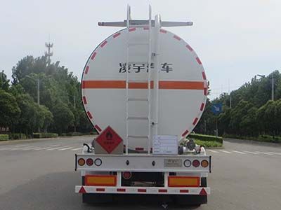 Lingyu  CLY9405GRYB Flammable liquid tank transport semi-trailer