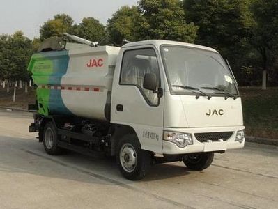 Jianghuai brand automobiles HFC5041ZZZVZ Hydraulic Lifter Garbage truck 