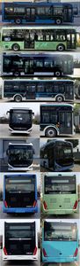 Zhongtong Automobile LCK6106EVGRA4 Pure electric low entry city buses