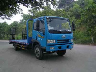 Huatong brand automobiles HCQ5161TPBCA Flat transport vehicle