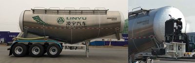 Lingyu  CLY9409GXH2 Lower ash semi-trailer