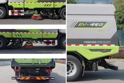 Zhonglian Automobile ZBH5180TXSDABEV Pure electric cleaning and sweeping vehicle