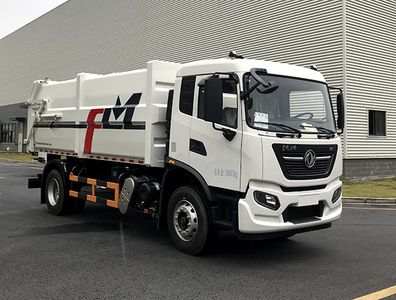 Fulongma  FLM5180ZDJDF6 Compressed docking garbage truck