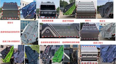 Xinyatong  ZXN5120ZYSDF6 Compressed garbage truck