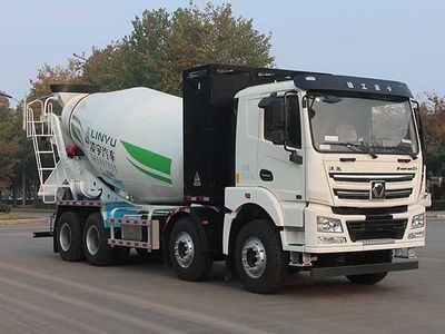 Lingyu  CLY5313GJB30BEV Electric exchange type pure electric concrete mixing and transportation vehicle