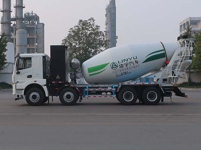 Lingyu  CLY5313GJB30BEV Electric exchange type pure electric concrete mixing and transportation vehicle