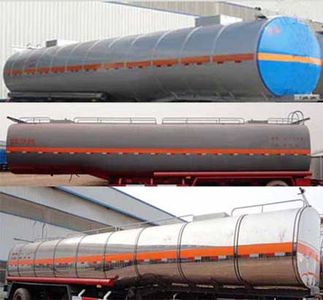 Zhengkang Hongtai brand automobiles HHT9406GRYA Flammable liquid tank transport semi-trailer