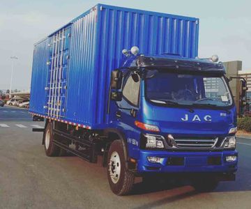 Jianghuai brand automobiles HFC5160XXYP91K1D3V Box transport vehicle