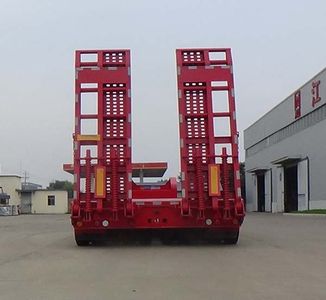 Zhongqi Aerospace Brand Automobile HTM9401TDPXZ Low flatbed semi-trailer