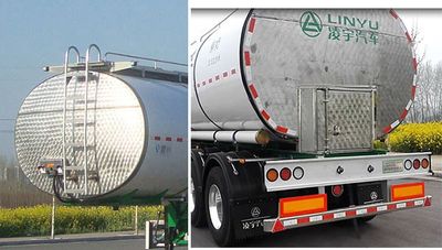 Lingyu  CLY9400GNY Fresh milk transportation semi-trailer