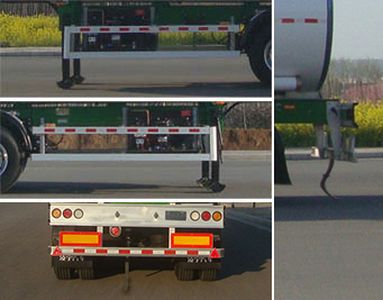 Lingyu  CLY9400GNY Fresh milk transportation semi-trailer