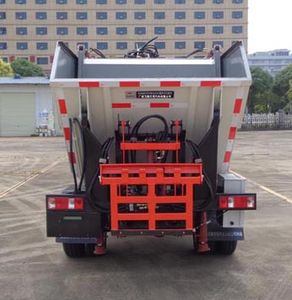 Yuchai Special Automobile NZ5030ZZZEV Pure electric self loading and unloading garbage truck