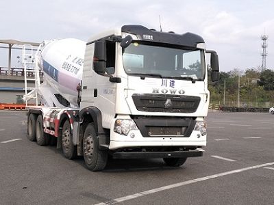 Chuanjian Automobile SCM5312GJBHW5 Concrete mixing transport vehicle