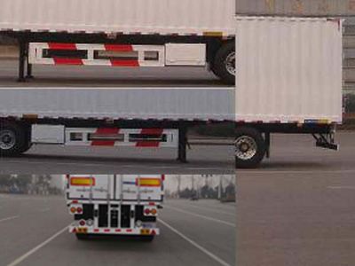 CIMC ZJV9351XXYTHA Box transport semi-trailer