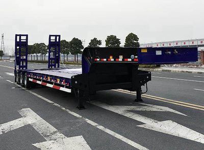 Huajun  ZCZ9408TDPK Low flatbed semi-trailer