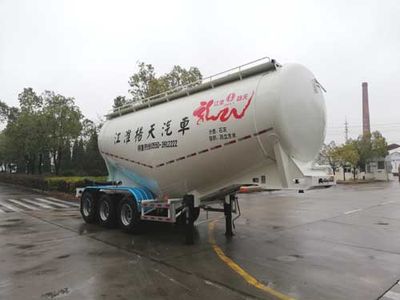 Jianghuai Yangtian  CXQ9402GFLC Medium density powder material transportation semi-trailer