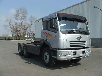 Jiefang Automobile CA4252P21K2T1GE Flat headed diesel semi-trailer tractor