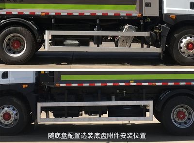 Chusheng  CSC5180ZYS6EQ Compressed garbage truck