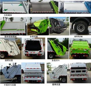 Yunma  YM5071ZYS6 Compressed garbage truck