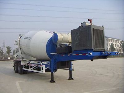 Huajian Automobile HDJ9330GJB Concrete mixing and transportation semi-trailer