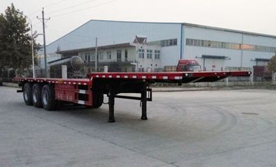 Zhongji Huashuo brand automobiles XHS9400TPBE Flat transport semi-trailer