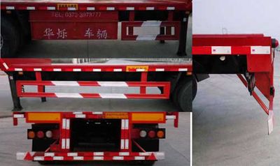 Zhongji Huashuo brand automobiles XHS9400TPBE Flat transport semi-trailer