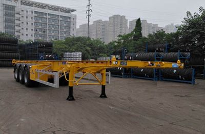 Tonghua THT9402TGYAHigh pressure gas long tube skeleton semi-trailer